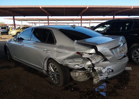 2019 Genesis G90 3.3T Premium из США, поврежденный, VIN KMHG34JAXKU050626